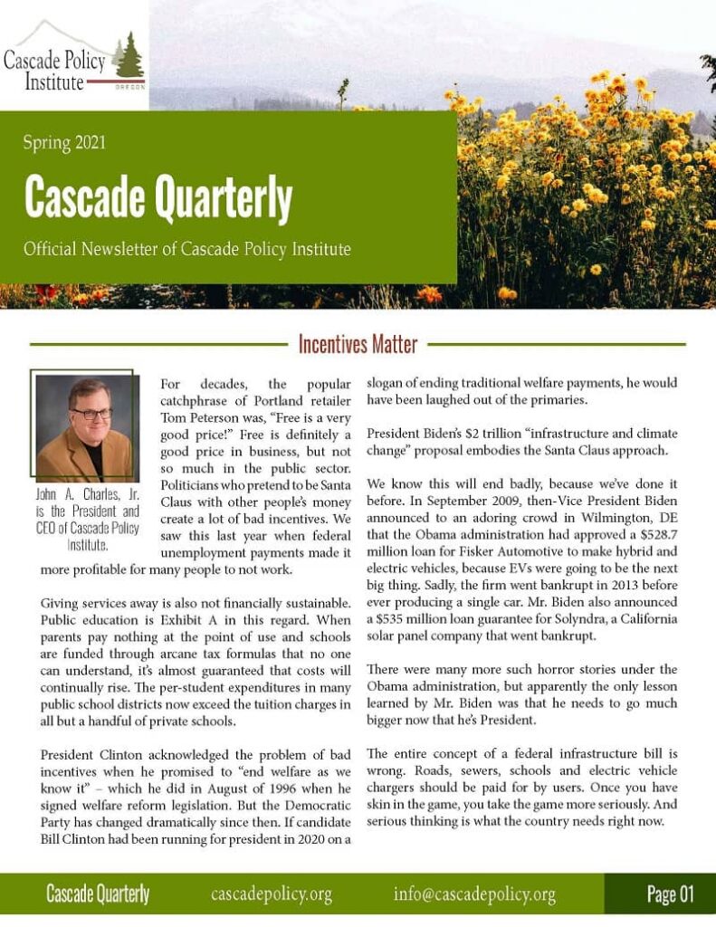 Cascade Quarterly Spring 2021
