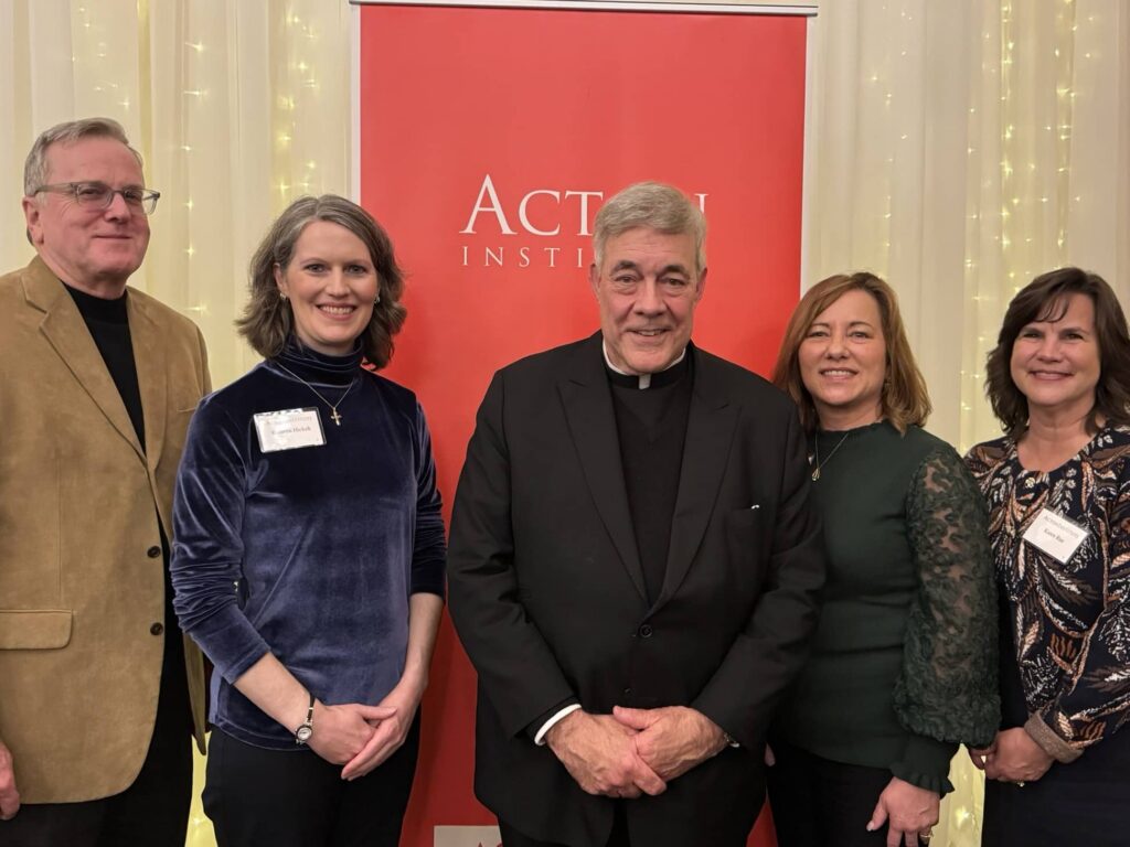 CPI Staff and Fr. Sirico cm